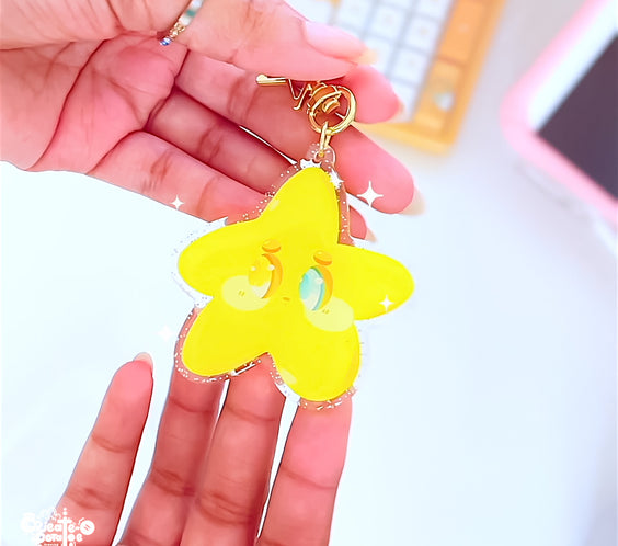 Shynie Glitter Epoxy Acrylic Keychain | Homeware & Accessories