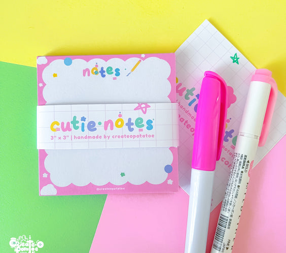 Cutie Notes Memo Pads |  Office, Desktop & Home Decor