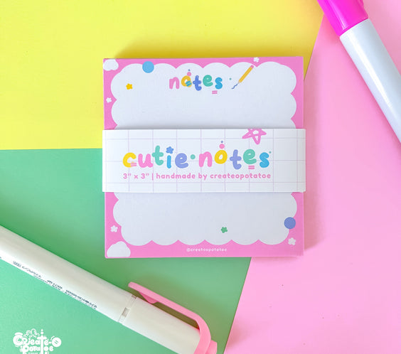 Cutie Notes Memo Pads |  Office, Desktop & Home Decor