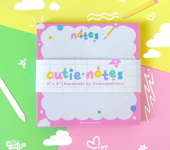 Cutie Notes Memo Pads |  Office, Desktop & Home Decor