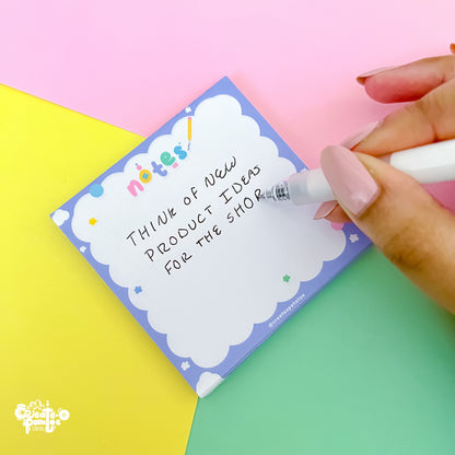 Cutie Notes Memo Pads | Purple