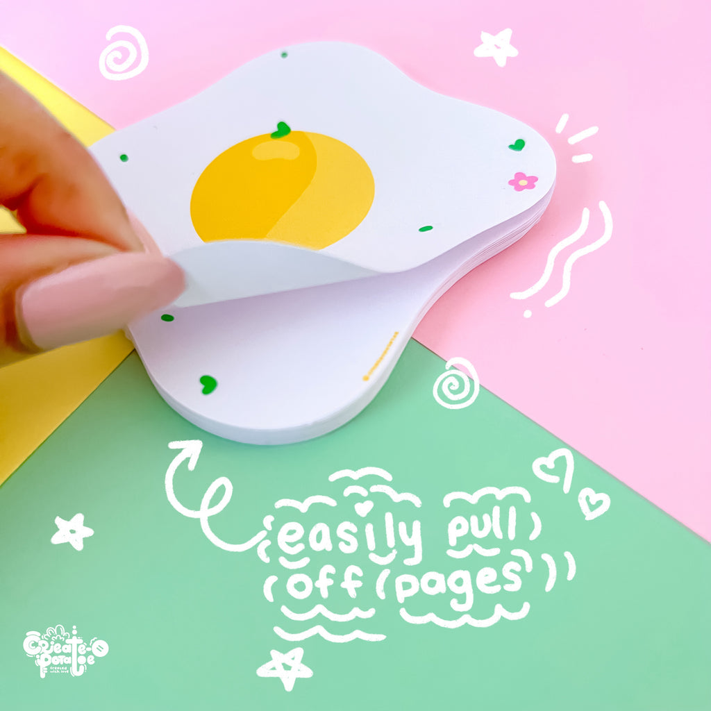 Sunny Side | Memo Pads by Create-O Potatoe®