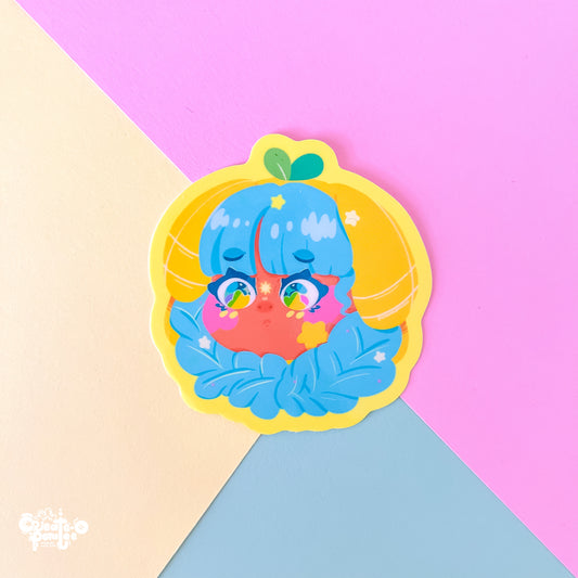 Starburst | Chibi Luna Lemon glossy sticker