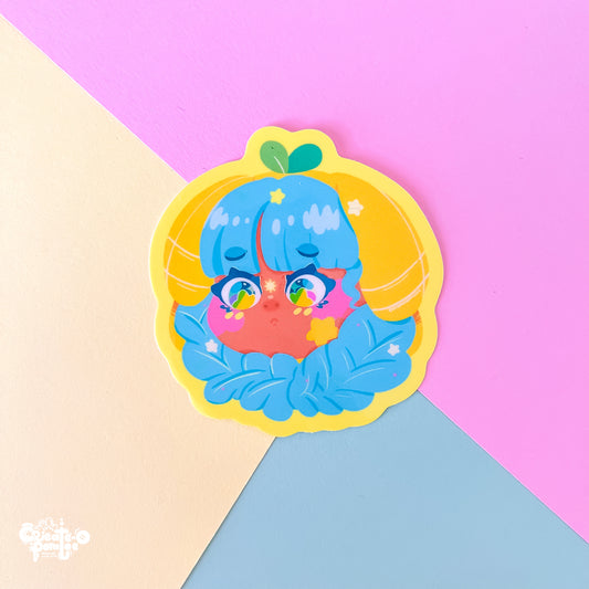 Starburst | Chibi Luna Lemon glossy sticker