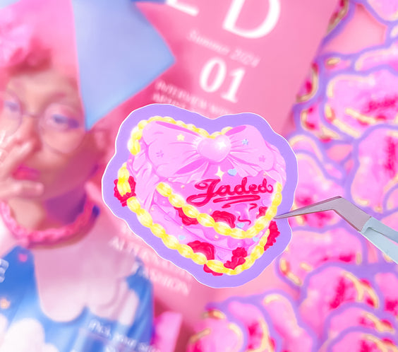 꼬마 루나 레몬 | 무광택 스티커 