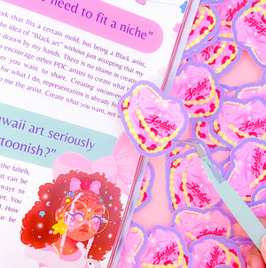 Decorated Cake Matte Die-Cut Sticker | Jaded x Create-O Collab | Die-Cut Vinyl Decal