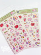 Love Letters | 45 Stickers Kawaii Stationery Stickersheet Vinyl Decals