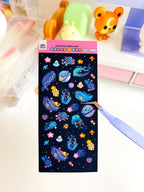 Galax Sea | 37 Stationery Sticker Sheets