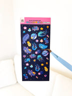 Galax Sea | 37 Stationery Sticker Sheets