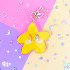 (seconds) Shynie Glitter Epoxy Acrylic Keychain | Homeware & Accessories