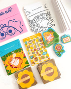 Slow Down, Sunflower | August Potatoe Mail Bundle