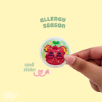 Sarcastic Bear: Allergy Season | 2 Die-cut stickers