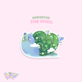 Demarcus the Snail | Die-Cut Vinyl Decal by Create-O Potatoe®