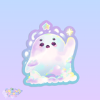 Reaching Matte Die-Cut Sticker | Die-Cut Vinyl Decal by Create-O Potatoe®