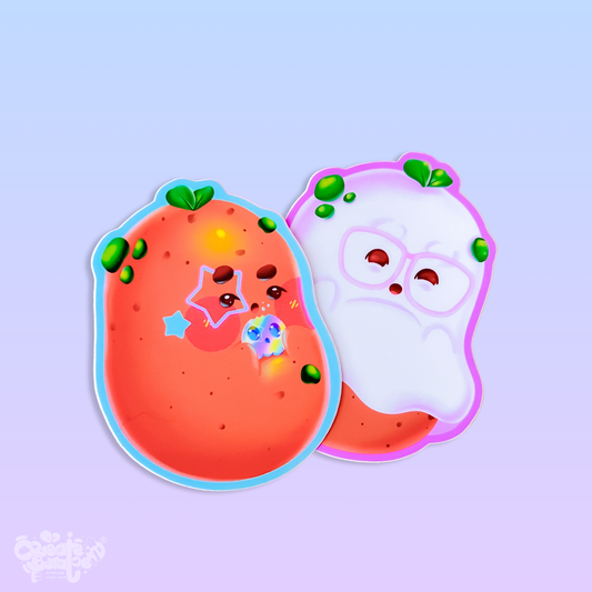 Spooky Season Potatoes | Sticker Pack