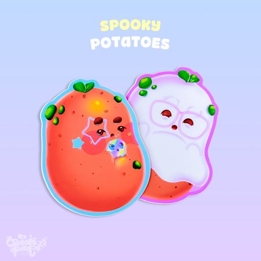 Spooky Season Potatoes | Sticker Pack