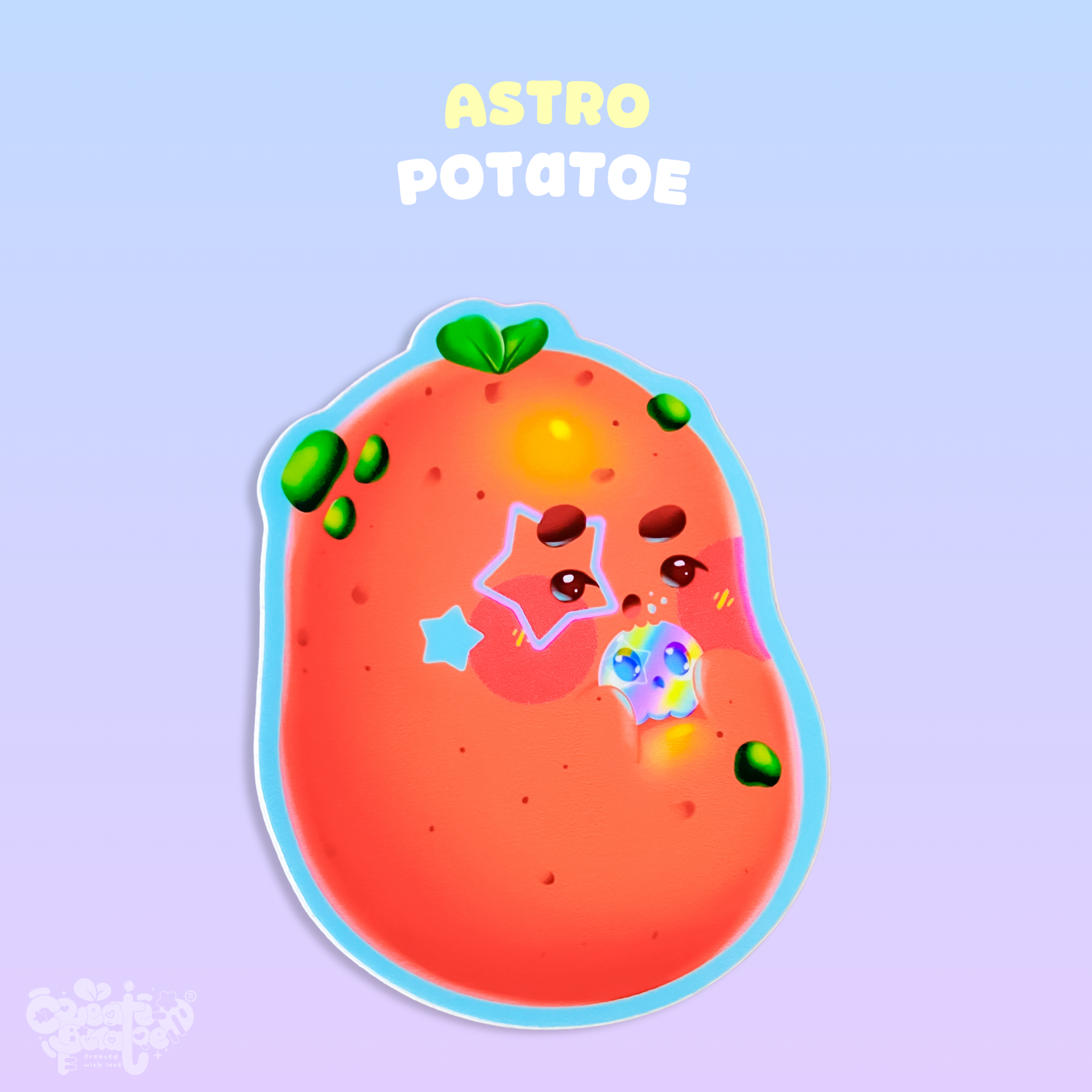 Spooky Season Potatoes | Sticker Pack