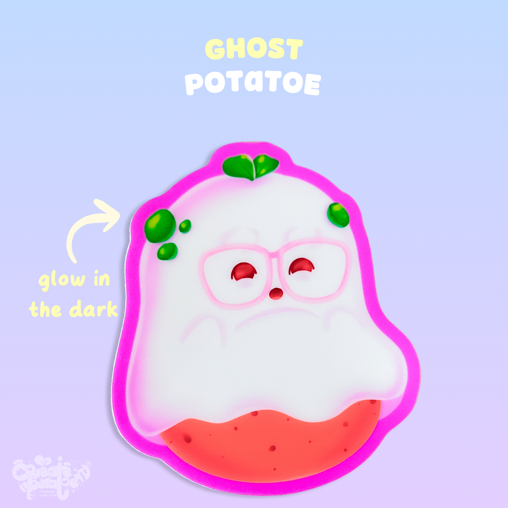 Spooky Season Potatoes | Sticker Pack