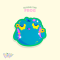 Bloom the Frog | Matte Vinyl Sticker Decal
