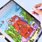 Where There's A Bee, There's Honey | coloring pages, tablet compatible by Create-O Potatoe®
