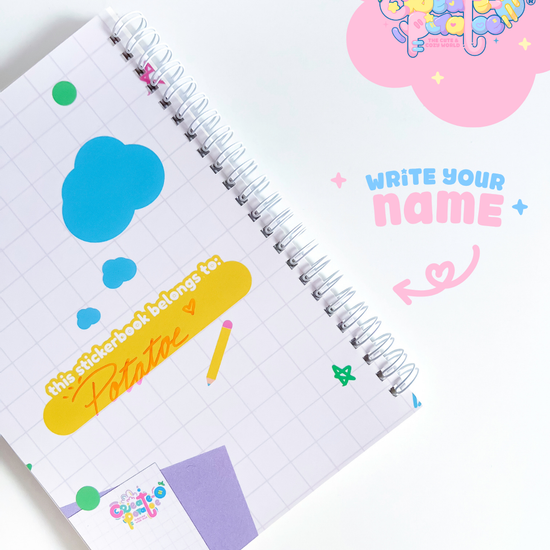 Sticker Anxiety Club | Reusable Stickerbook