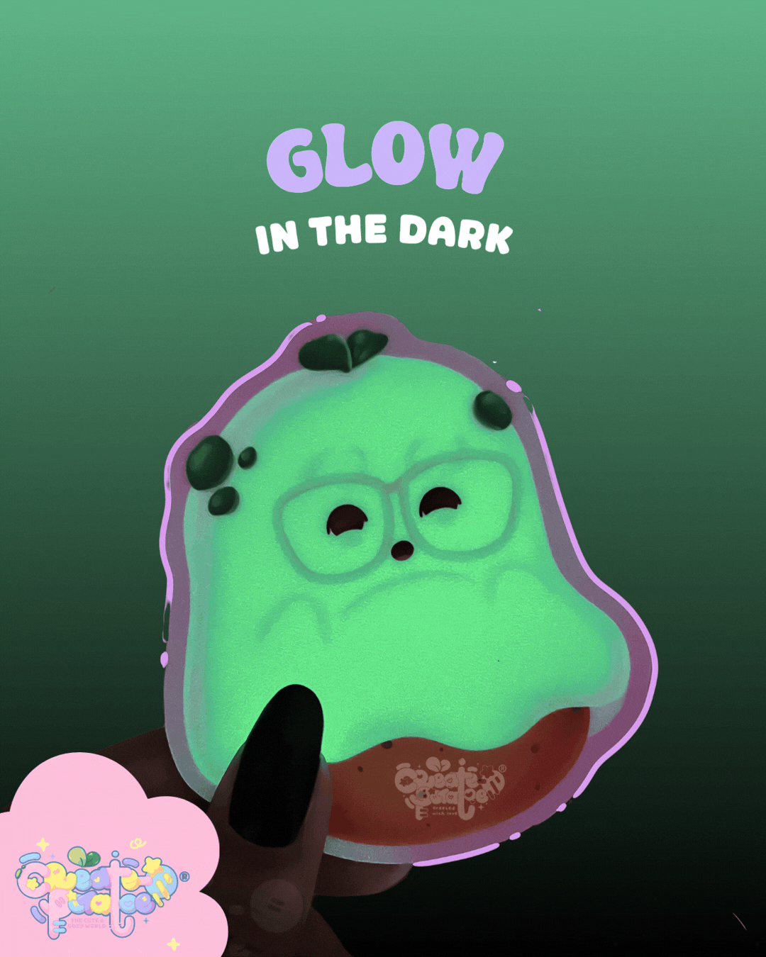 It's Just A Costume | Glow In The Dark Vinyl Sticker