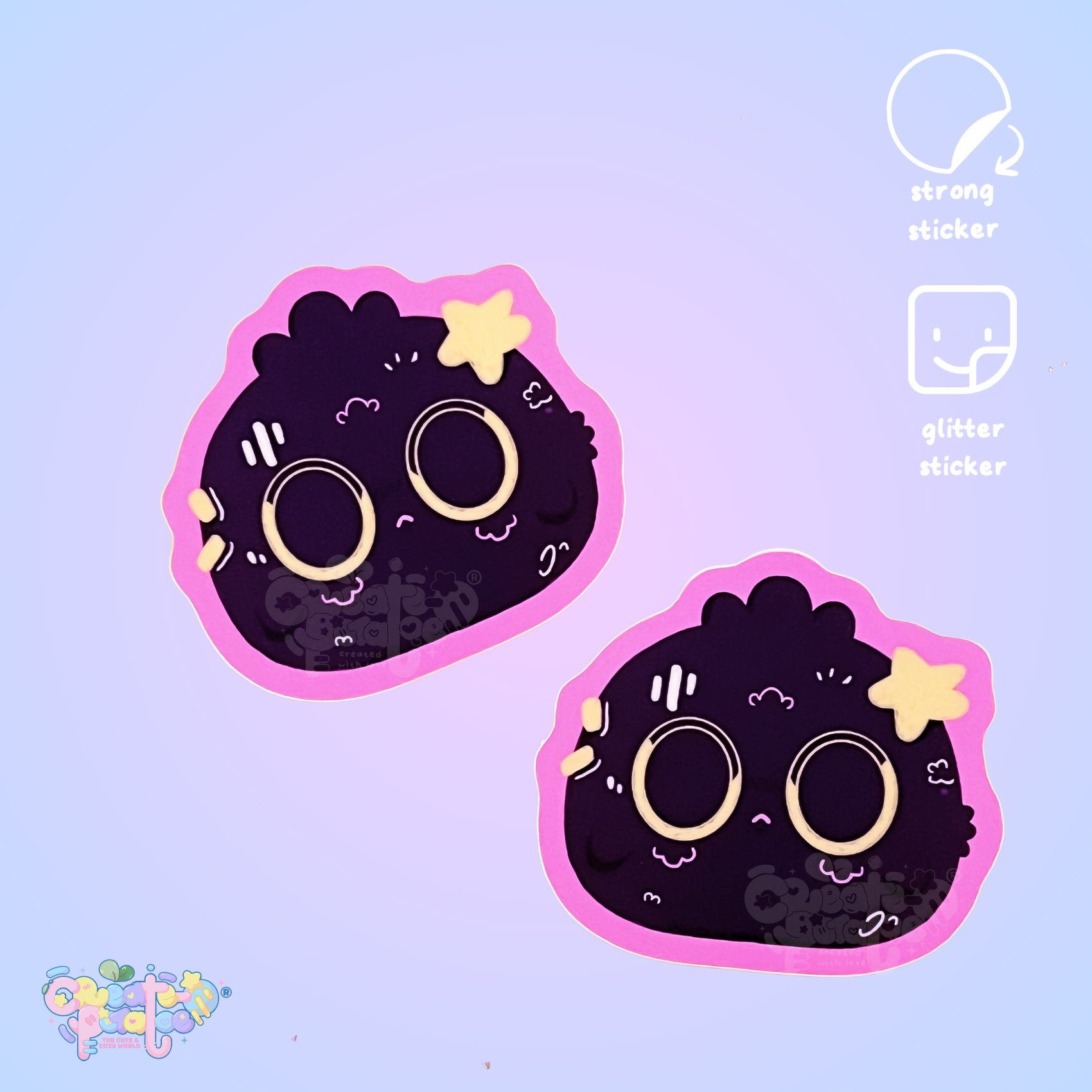 The Tired Poof | Die-Cut Vinyl Decal