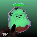 It's Just A Costume | Glow In The Dark Vinyl Sticker by Create-O Potatoe®