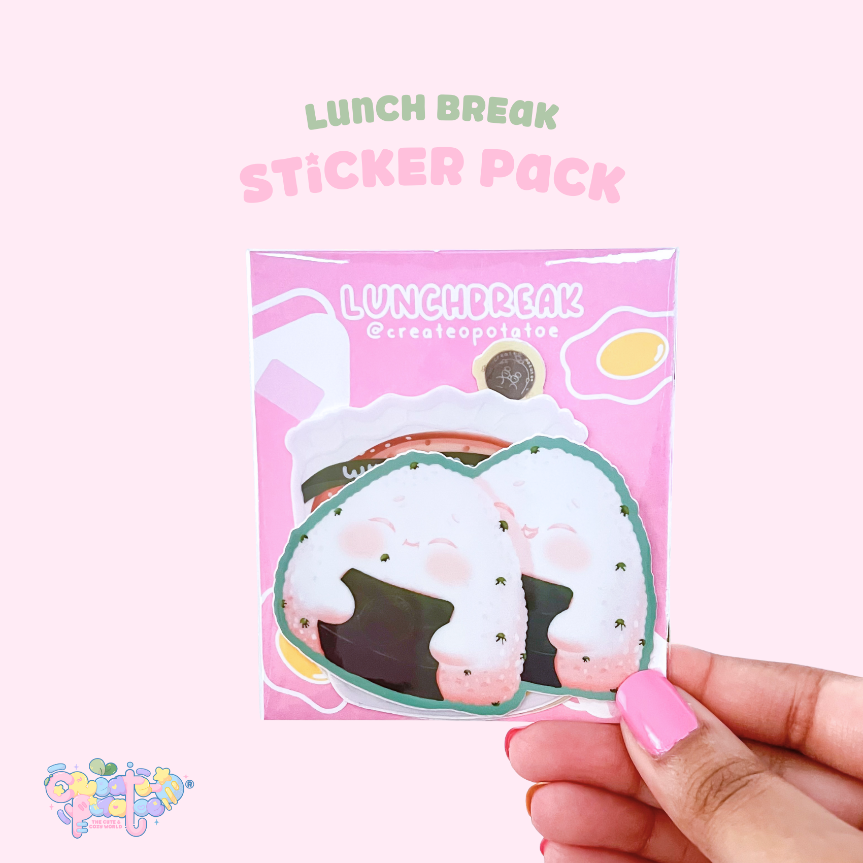 LunchBreak | Matte Vinyl Kawaii Sticker Pack