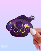 Tired Poof Magic | Matte Sticker | Die-Cut Vinyl Decal by Create-O Potatoe®