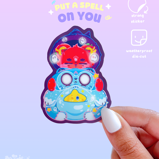 Put A Spell On You | Matte Sticker | Die-Cut Vinyl Decal