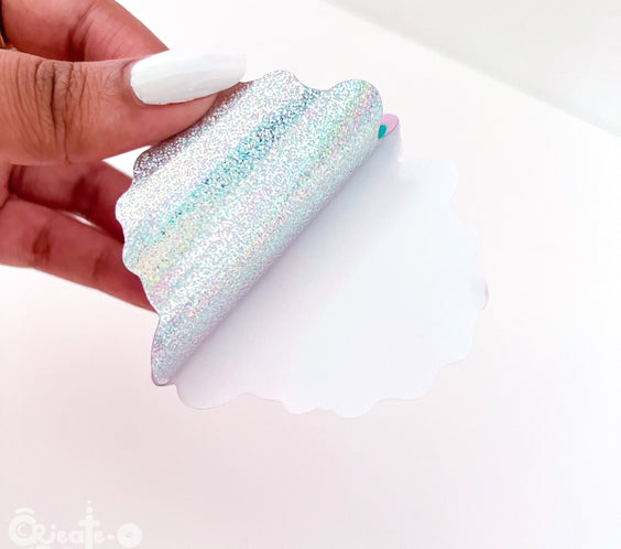 September Fields | glitter sticker
