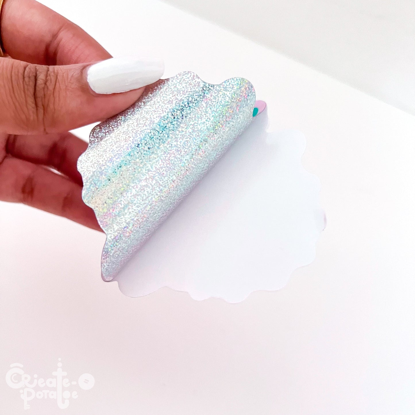 September Fields | glitter sticker