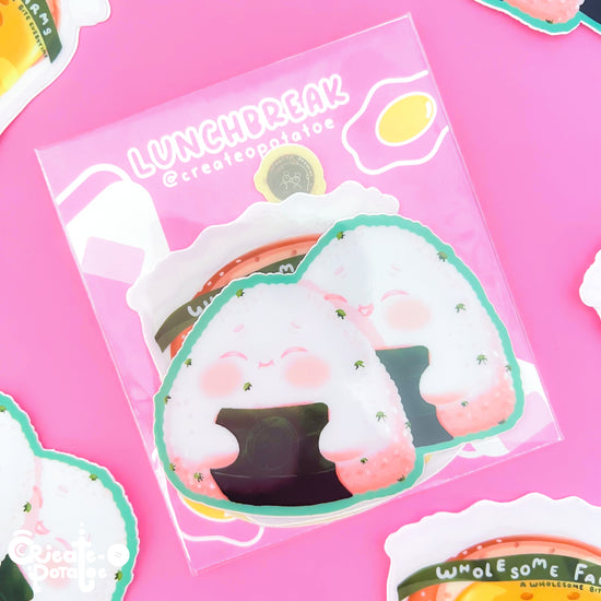LunchBreak | Matte Vinyl Kawaii Sticker Pack
