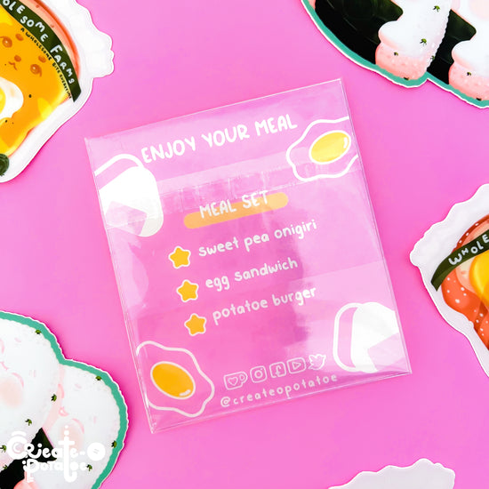 LunchBreak | Matte Vinyl Kawaii Sticker Pack