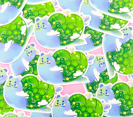 Demarcus the Snail | Die-Cut Vinyl Decal