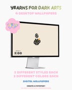 Yearns for the Dark Arts | Digital Wallpapers | iOS & Android Compatible