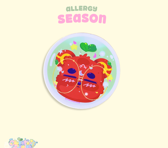 Sarcastic Bear: Allergy Season | sticker