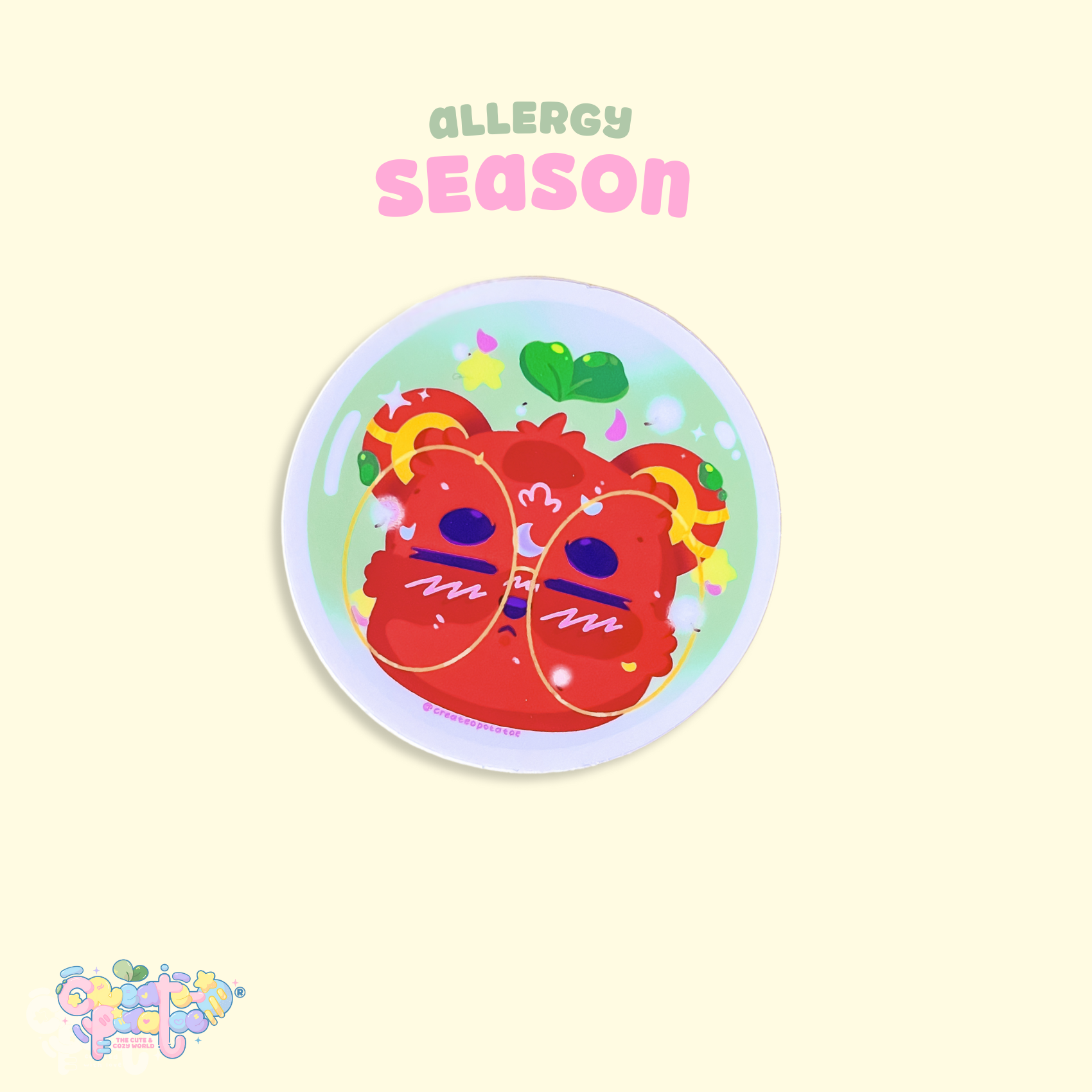 Sarcastic Bear: Allergy Season | sticker