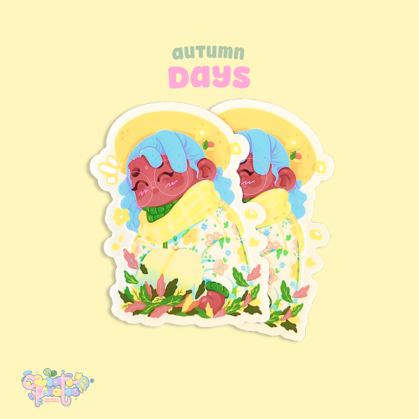 Autumn | Matte Sticker | Die-Cut Vinyl Decal