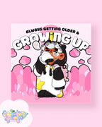 Always Growing Up | Satin Art Print | Office & Home Decor