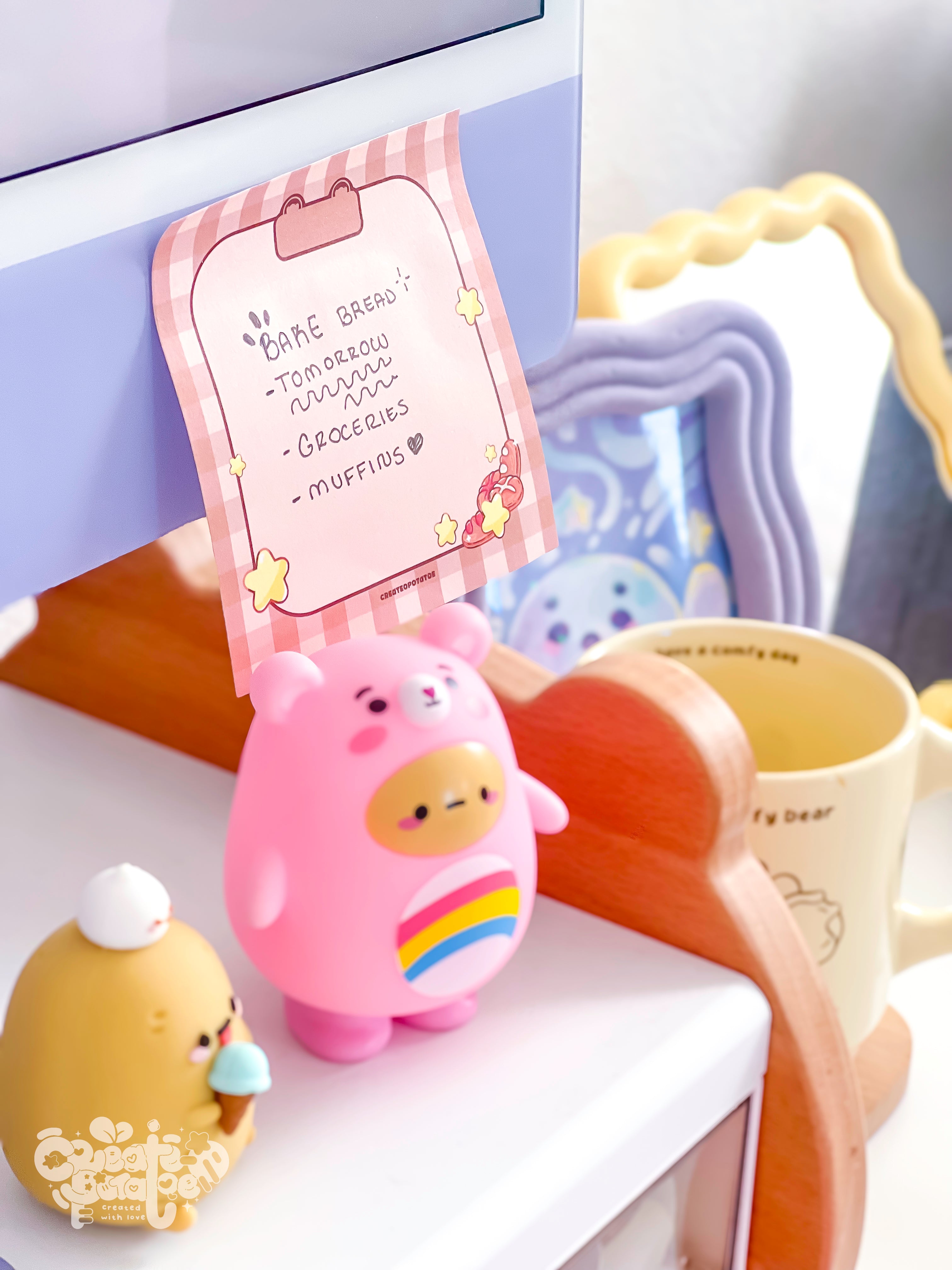 Cafe CoffeeBoard | Stationary Sticky Notes