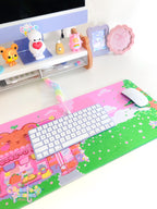 Create-O Cafe Deskmat | Kawaii Gaming Desk Pad | Cafe Theme by Create-O Potatoe®