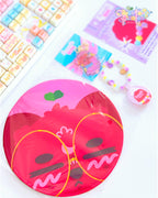 Sarcastic Bear Mousepad | Kawaii Desktop, Office & Home Decor by Create-O Potatoe®