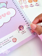 Midnight Snacks | Clear Sticker Sheet | Die-Cut Vinyl Decal by Create-O Potatoe®