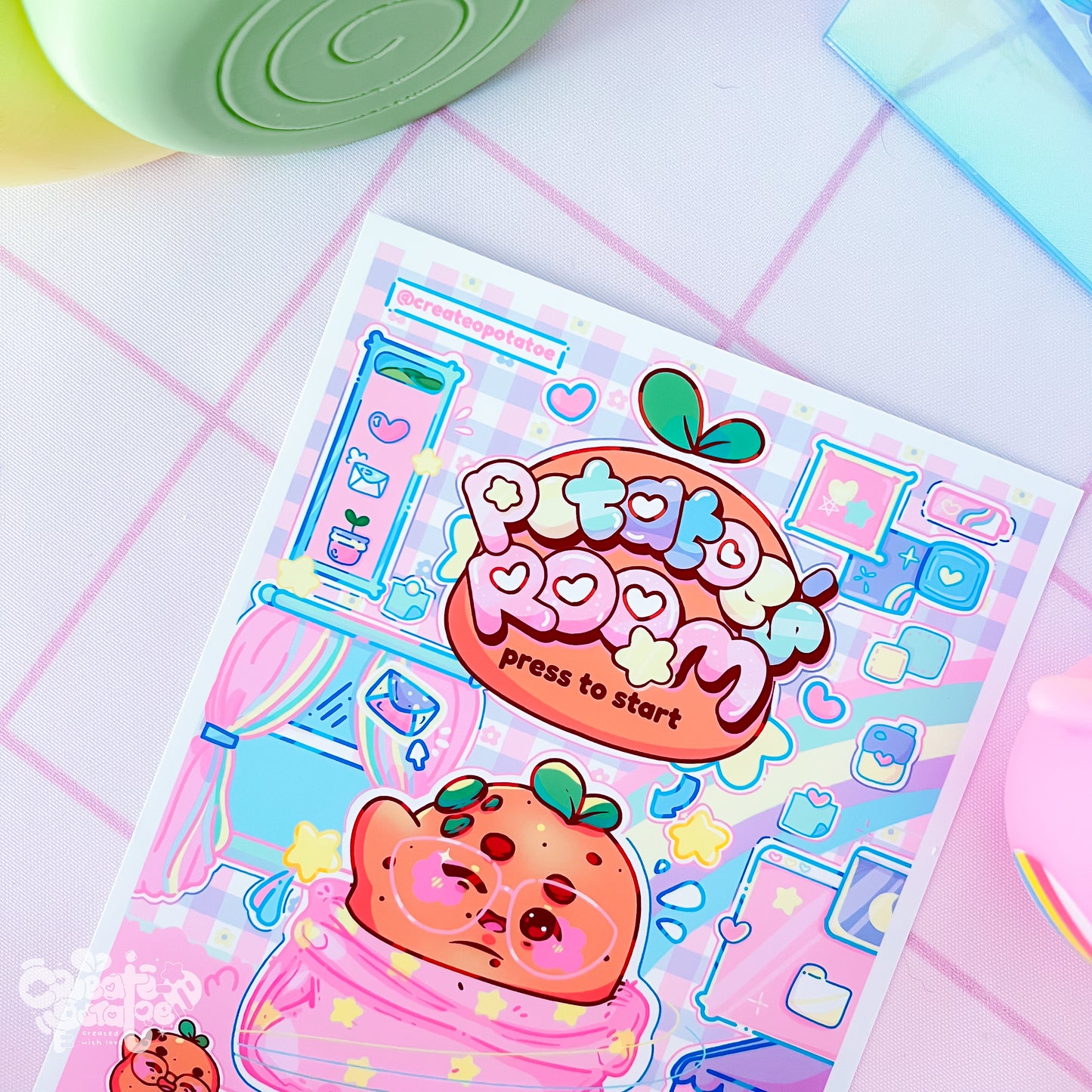 Potatoe's Room | art print
