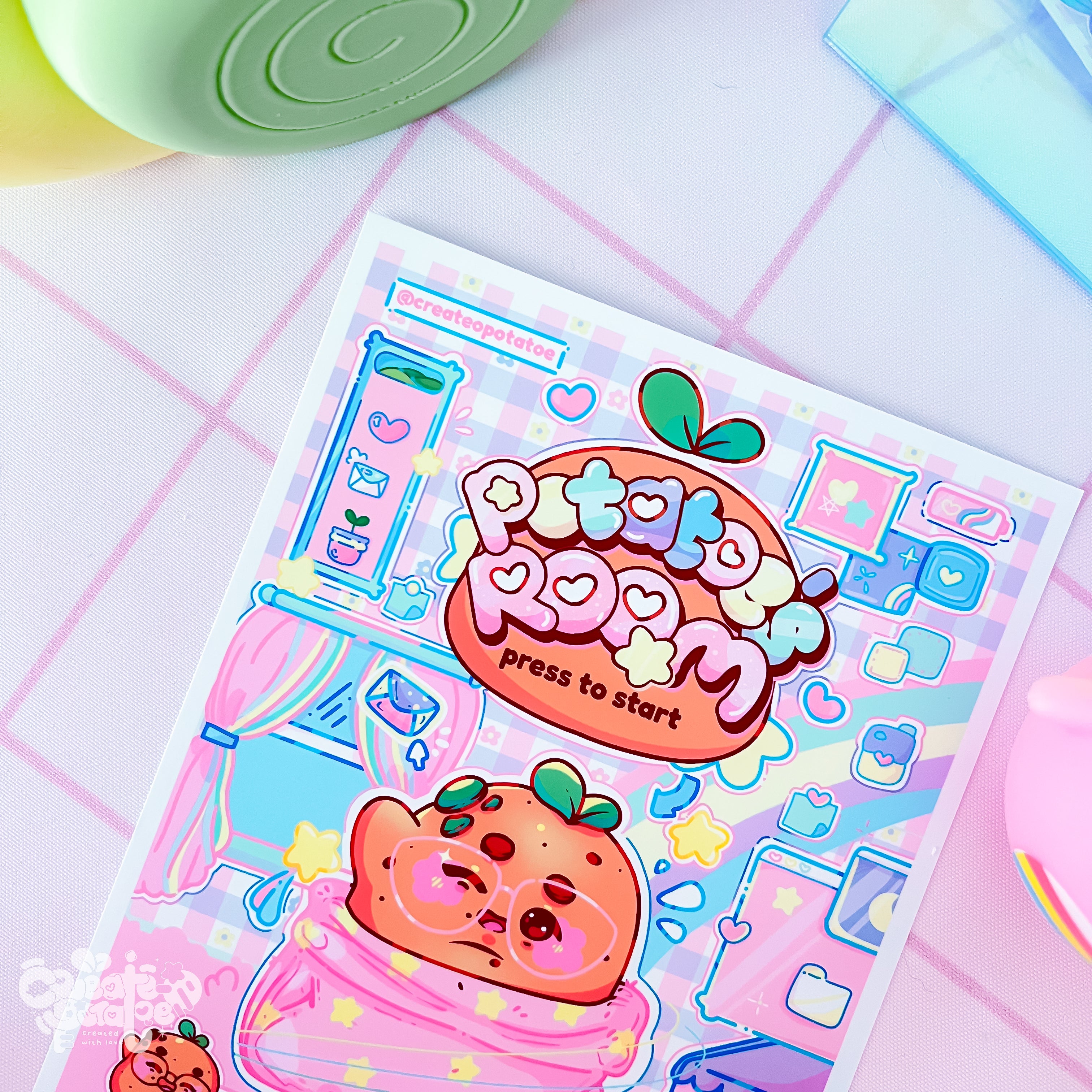 Potatoe's Room | art print