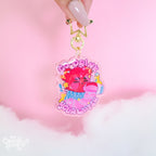 Go Drink Your Water | Epoxy Acrylic Keychain by Create-O Potatoe®