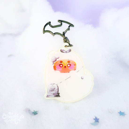 Out of Time Glow in the Dark Productive Potatoe Keychain | Home Decor & Accessories