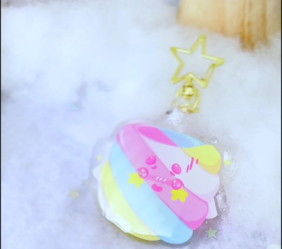 Spell Gone Wrong | Clear Epoxy Acrylic Keychain